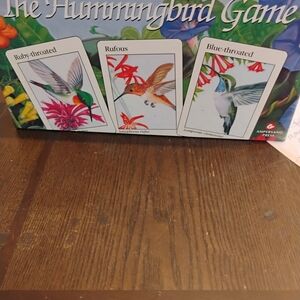 Hummingbird Card Game - Vibrant Nature Cards